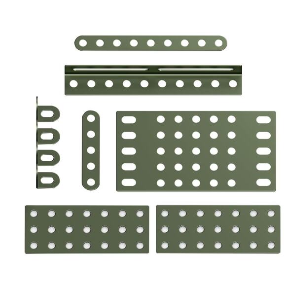 Model Tank metal 4.7'x, 9.9'x5.1", nuts,bolts,screwdriver,wrench,etc, 391 pcs. - Picture 7 of 7